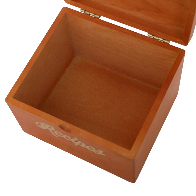 FSC&BSCI Wooden Recipe Card Gift Box