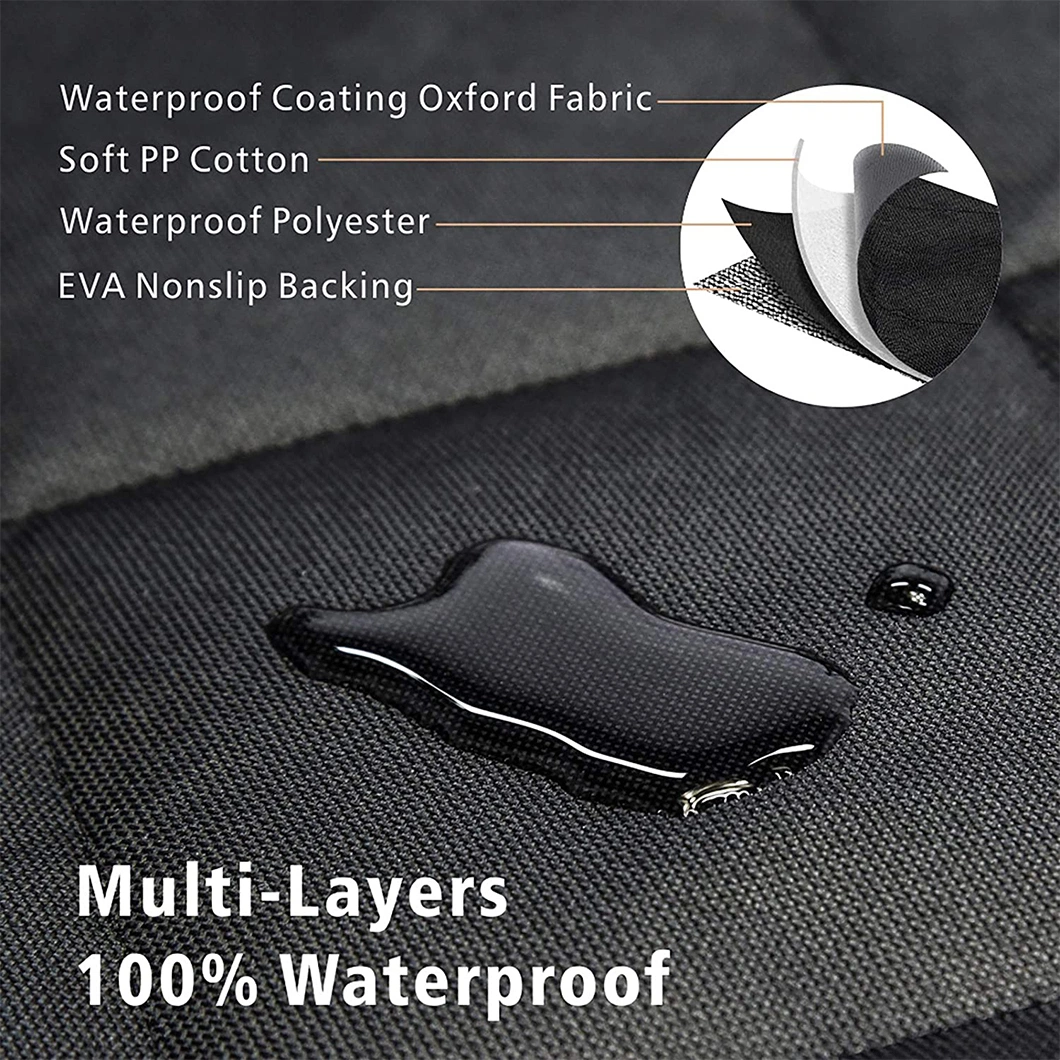 Waterproof Easy-Cleaning Bench Seat Cover Dog Car Hammock Pet Supply